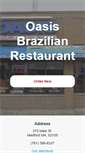 Mobile Screenshot of oasisbrazilianrestaurant.com